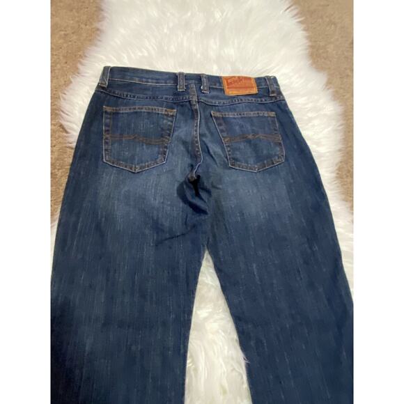 Lucky Brand Dungarees By‎ Gene Montesano Womens Capri Jeans Denim Blue Size 28 - Picture 9 of 9